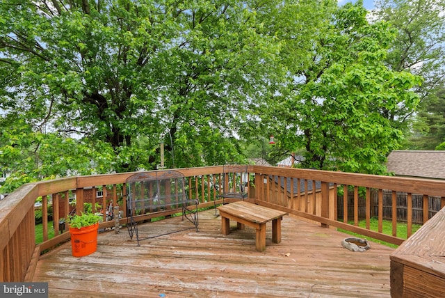 13316 Dauphine St, Silver Spring, MD 20906 - view of deck
