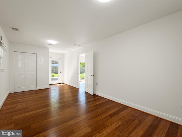 1904 N Amelia St, Sterling, VA 20164 - unfurnished room featuring dark wood finished floors and baseboards