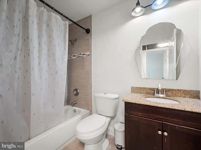 1904 N Amelia St, Sterling, VA 20164 - bathroom with shower / tub combo, toilet, and vanity