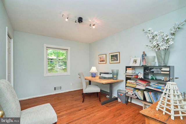 6368 Waterway Dr, Falls Church, VA 22044 - office space featuring wood finished floors and baseboards