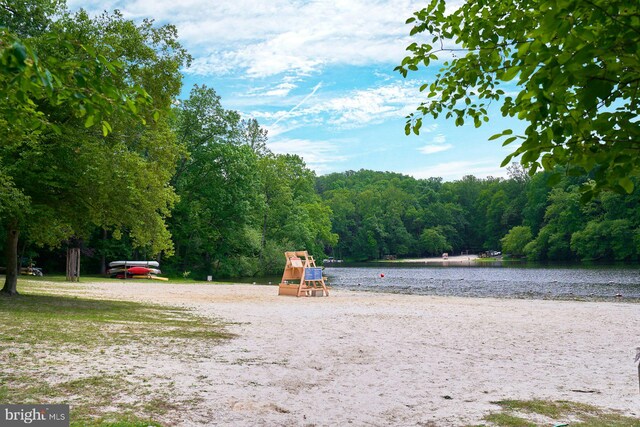 6368 Waterway Dr, Falls Church, VA 22044 - surrounding community featuring a water view and a view of trees