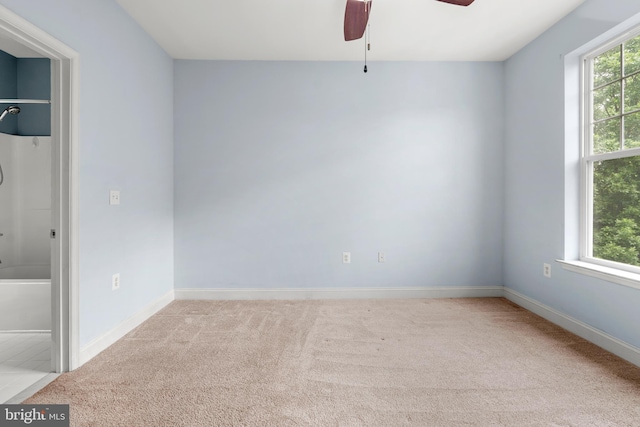 1604 Martha Ct Unit 404, Bel Air, MD 21015 - unfurnished bedroom featuring carpet, baseboards, and ceiling fan