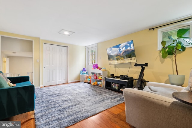 1612 Belvedere Blvd, Silver Spring, MD 20902 - living room featuring wood finished floors
