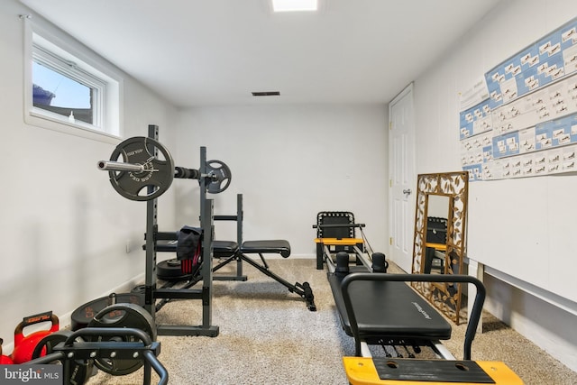 1612 Belvedere Blvd, Silver Spring, MD 20902 - workout area featuring carpet and baseboards
