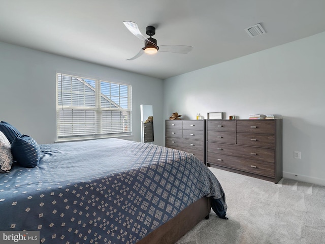 9929 Pesade Way, Upper Marlboro, MD 20772 - bedroom with carpet flooring, a ceiling fan, and baseboards