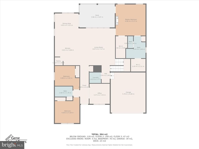 9929 Pesade Way, Upper Marlboro, MD 20772 - property floor plan