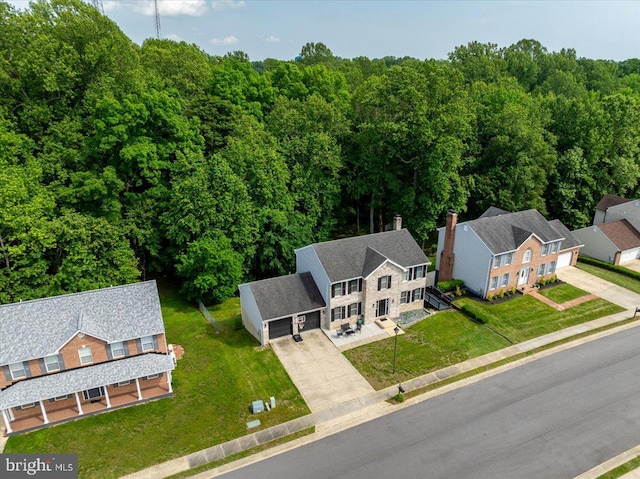 102 Haldane Dr, La Plata, MD 20646 - aerial view of a forest