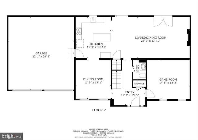 102 Haldane Dr, La Plata, MD 20646 - home floor plan