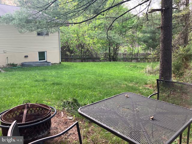 13211 Lutes Dr, Silver Spring, MD 20906 - view of yard with a fire pit