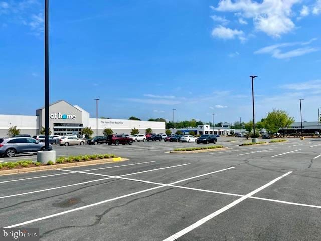 view of uncovered parking lot