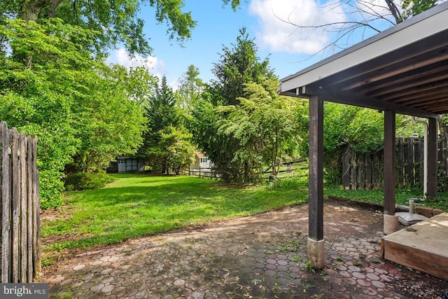 909 Old Lancaster Rd, Berwyn, PA 19312 - view of yard featuring a patio