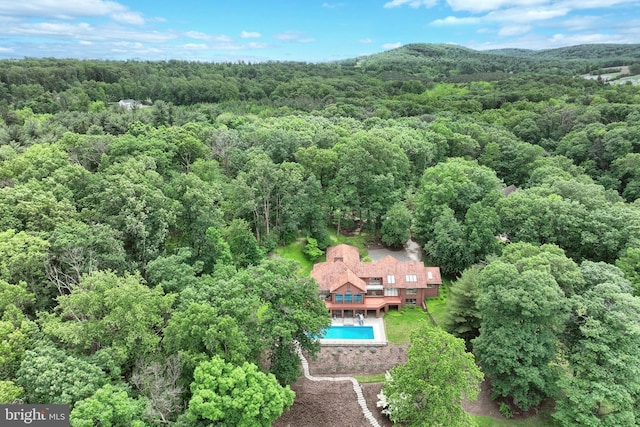 174 Springhouse Ln, Spring Grove, PA 17362 - view of property location with a heavily wooded area and a pool