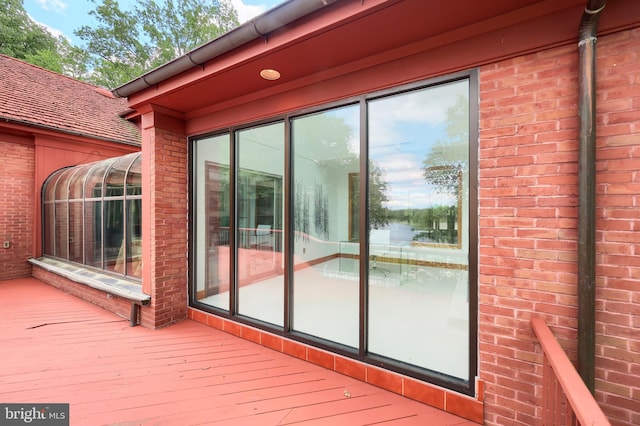 174 Springhouse Ln, Spring Grove, PA 17362 - deck featuring a water view