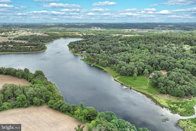 174 Springhouse Ln, Spring Grove, PA 17362 - bird's eye view of a large body of water and a forest