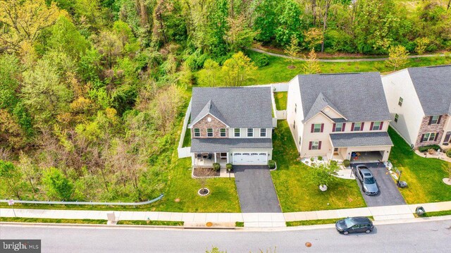 drone / aerial view