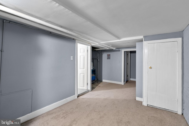 4208 Sheldon Ave, Baltimore, MD 21206 - finished basement with carpet floors and baseboards