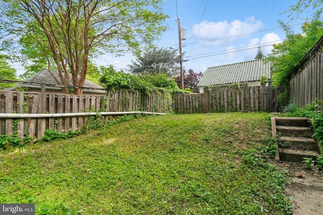 216 Homewood Ter, Baltimore, MD 21218 - view of yard