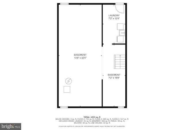 216 Homewood Ter, Baltimore, MD 21218 - floor plan / room layout