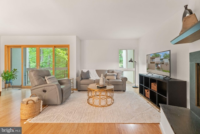 11645 Newbridge Ct, Reston, VA 20191 - living area featuring wood finished floors