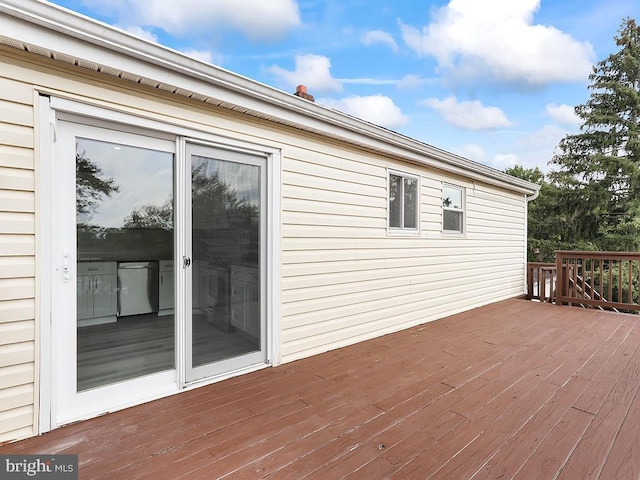 14 Featherbed Ln, Norristown, PA 19403 - view of wooden deck