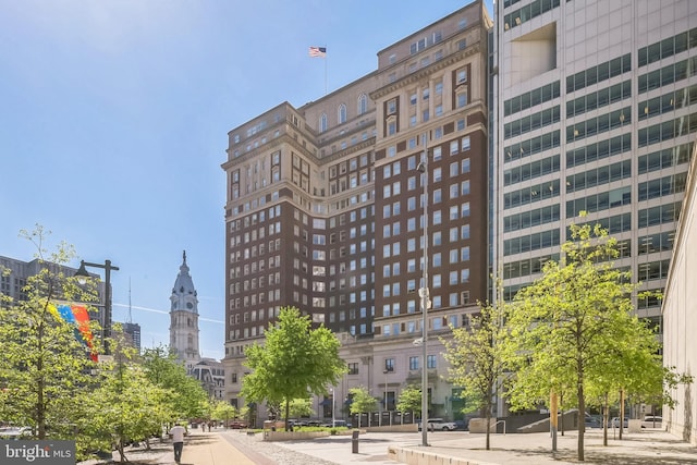 view of property with a view of city