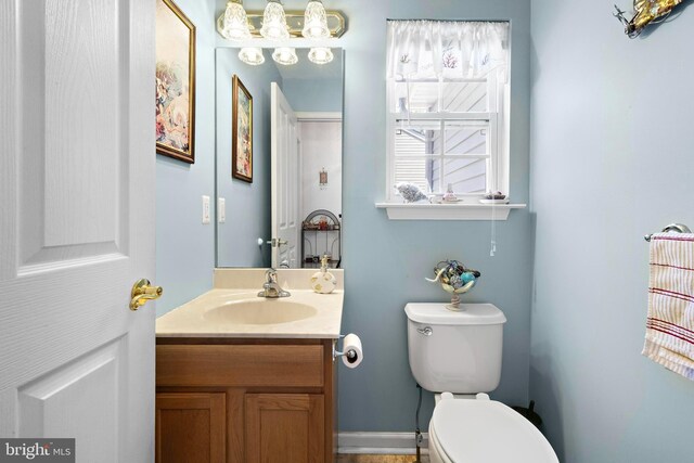 191 Willets Ave, Little Egg Harbor Twp, NJ 08087 - bathroom featuring toilet and vanity