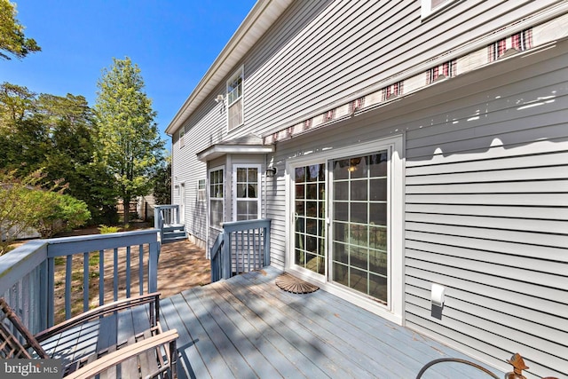 191 Willets Ave, Little Egg Harbor Twp, NJ 08087 - view of wooden deck