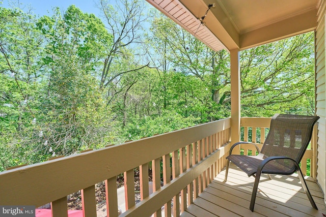 view of deck