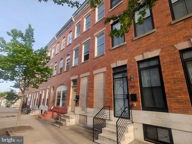view of property with entry steps