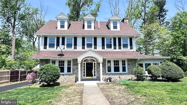 3735 Woodland Ave, Drexel Hill, PA 19026 - view of front of property with stone siding and a chimney