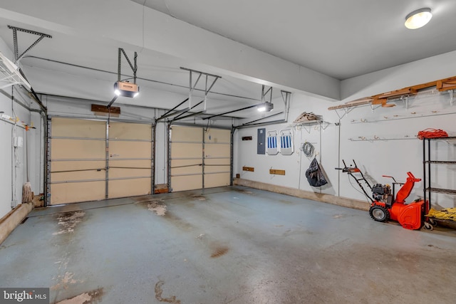 12 Jon Dr, Barnegat, NJ 08005 - garage featuring a garage door opener