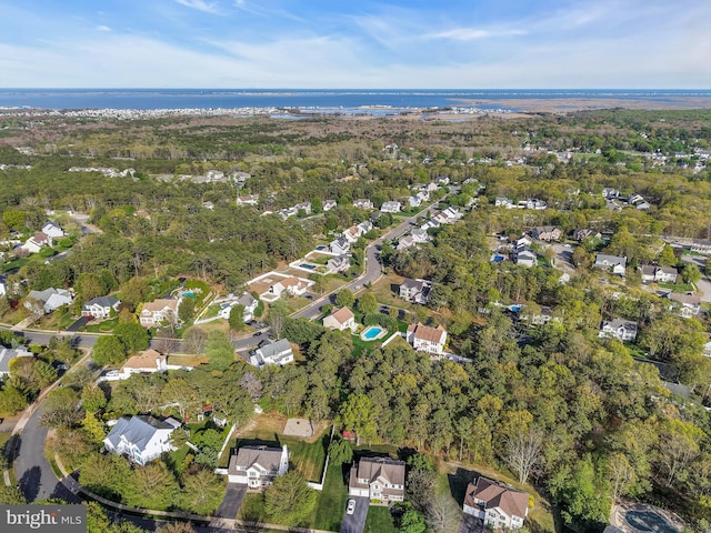 12 Jon Dr, Barnegat, NJ 08005 - drone / aerial view featuring a water view and a residential view
