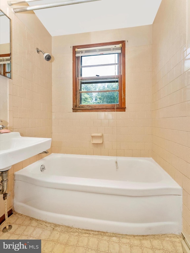 9618 Hall Rd, Frederick, MD 21701 - bathroom featuring shower / bathtub combination
