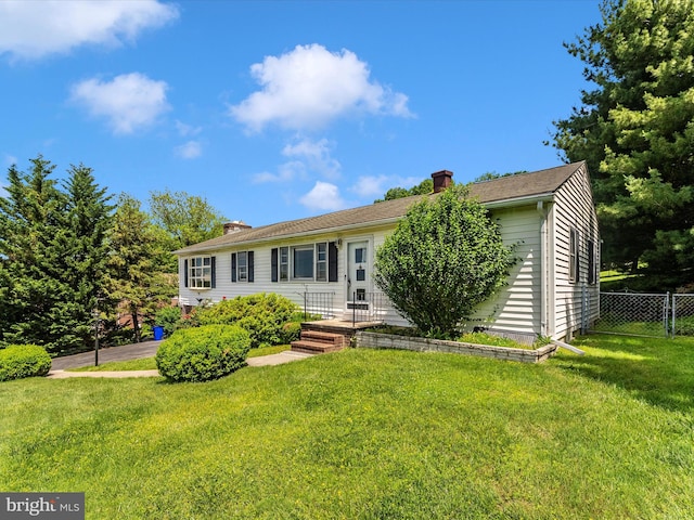 9618 Hall Rd, Frederick, MD 21701 - view of front of property with a chimney