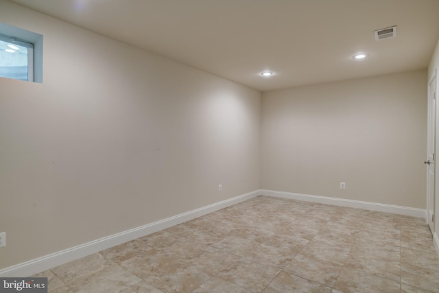 7140 Barry Rd, Alexandria, VA 22315 - unfurnished room featuring recessed lighting and baseboards