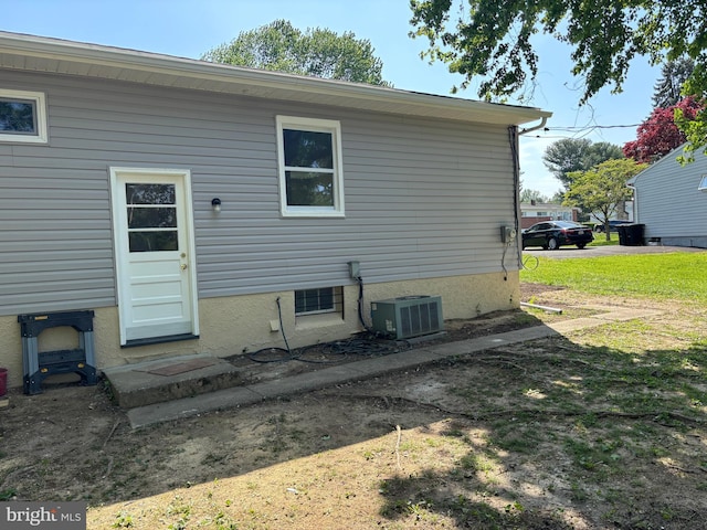 9016 Samoset Rd, Randallstown, MD 21133 - rear view of property featuring central air condition unit