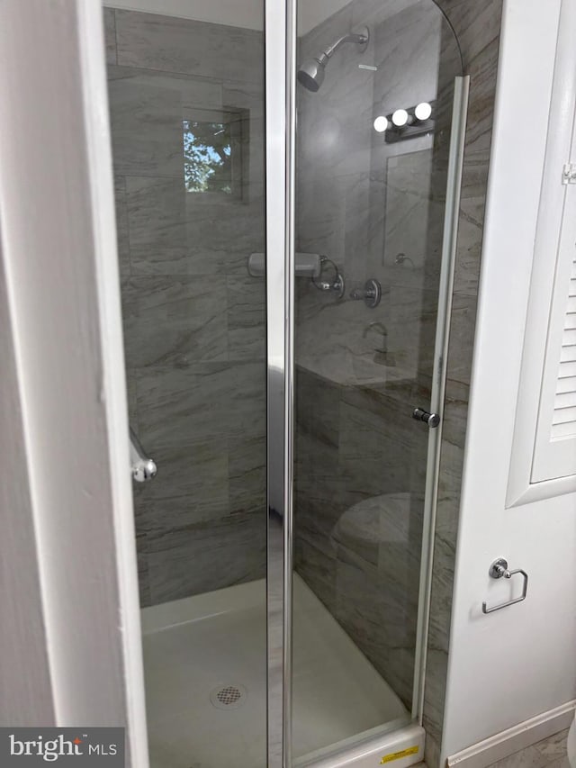9016 Samoset Rd, Randallstown, MD 21133 - full bathroom with a stall shower