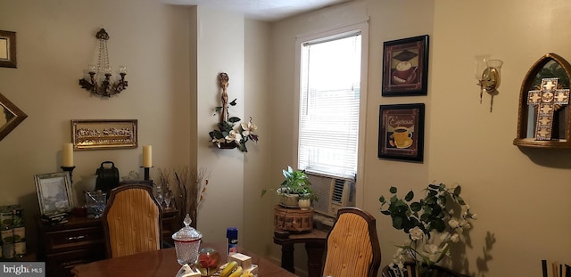 interior space with plenty of natural light