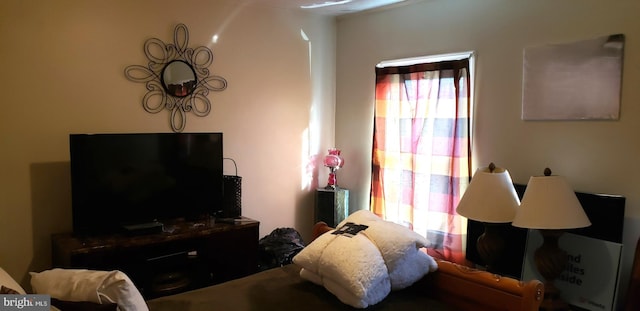 living area featuring a healthy amount of sunlight