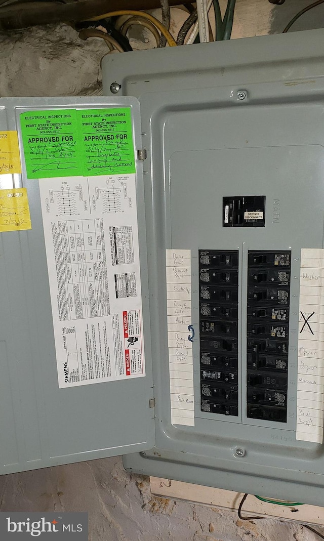 utilities with electric panel