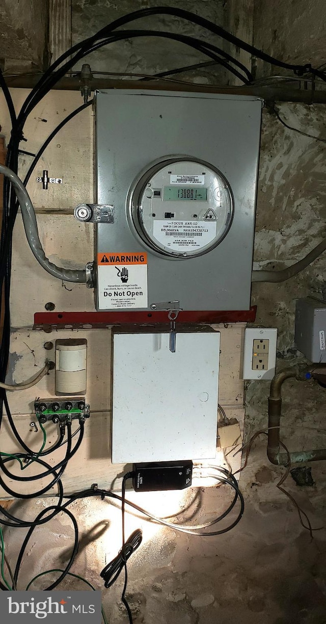 view of utility room