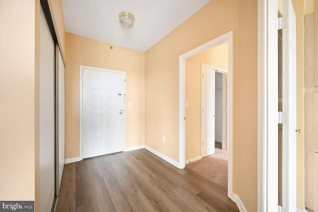 3200 N Leisure World Blvd Unit 1010, Silver Spring, MD 20906 - corridor with wood finished floors and baseboards