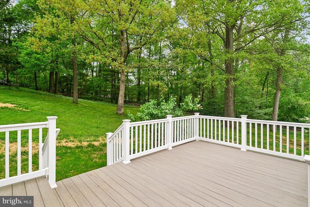 2602 Jeffrey Lori Dr, Finksburg, MD 21048 - wooden deck with a yard