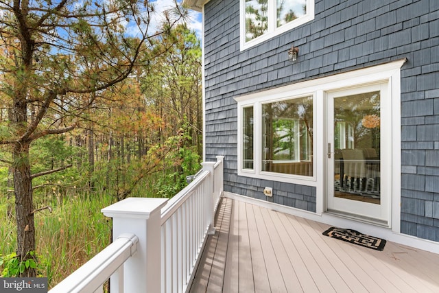 5419 Ragged Point Rd, Cambridge, MD 21613 - view of deck