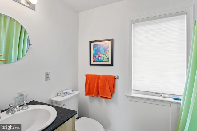 5419 Ragged Point Rd, Cambridge, MD 21613 - bathroom with toilet and vanity