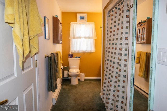 216 Laurel Ct, Pine Grove, PA 17963 - bathroom featuring baseboards and toilet