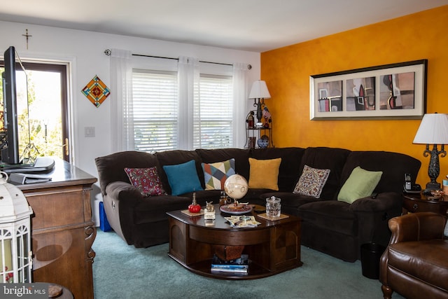 216 Laurel Ct, Pine Grove, PA 17963 - living room featuring carpet