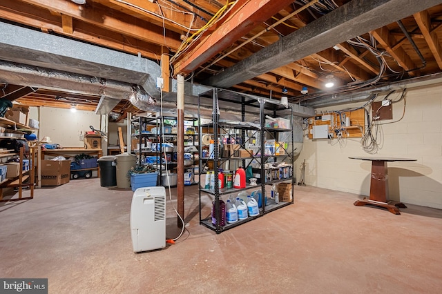 1110 Brantford Ave, Silver Spring, MD 20904 - view of unfinished below grade area