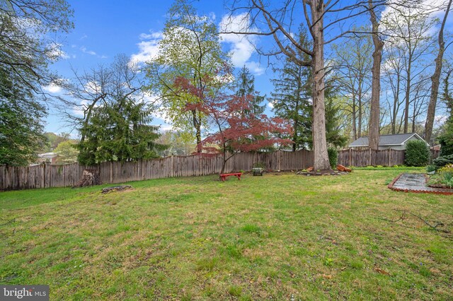 1110 Brantford Ave, Silver Spring, MD 20904 - view of yard featuring a fenced backyard