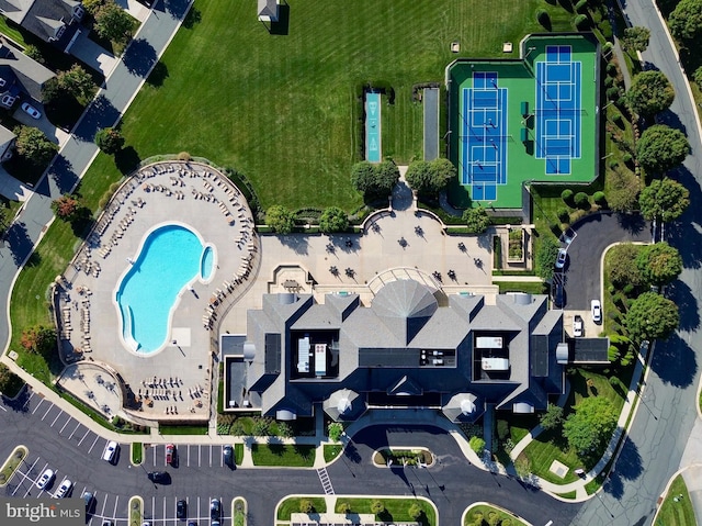 aerial view